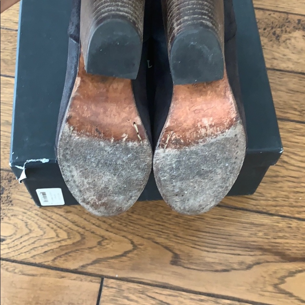 Rag & Bone Newbury Boot Distressed Asphalt Color - image 6